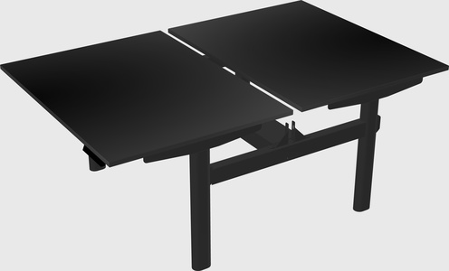Shared electric desk