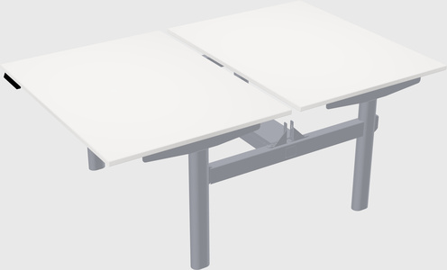 Shared electric desk