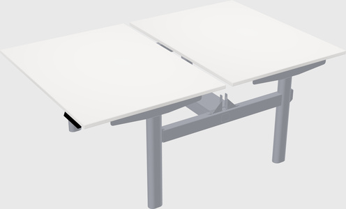 Shared electric desk