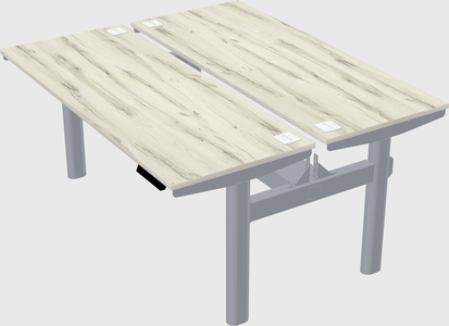 Shared electric desk