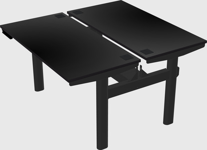 Shared electric desk