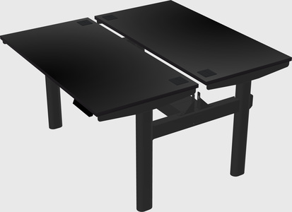 Shared electric desk