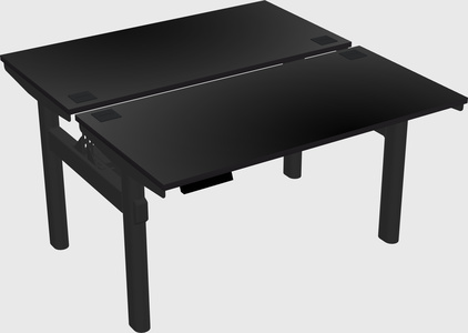 Shared electric desk