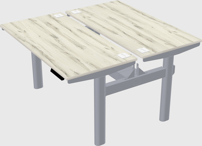Shared electric desk