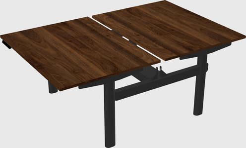 Shared electric desk