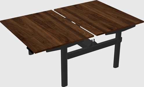 Shared electric desk
