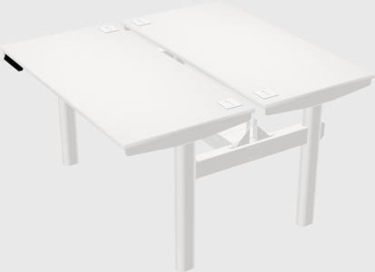 Shared electric desk