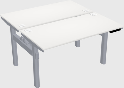 Shared electric desk