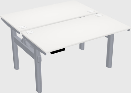 Shared electric desk