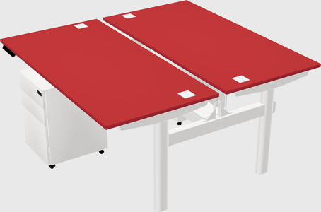 Shared electric desk