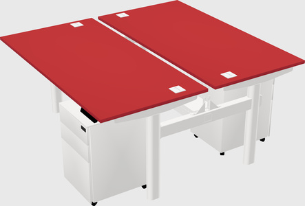 Shared electric desk