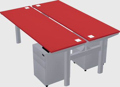 Shared electric desk