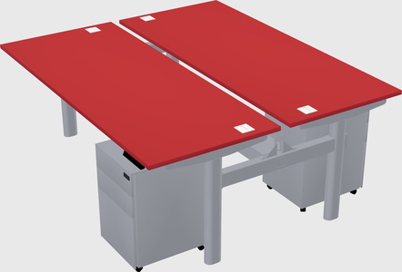 Shared electric desk
