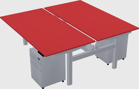 Shared electric desk