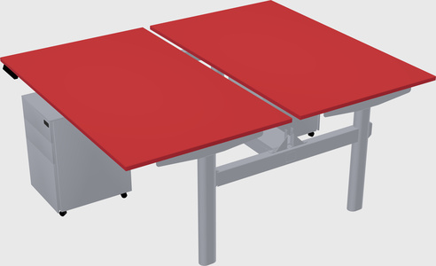 Shared electric desk