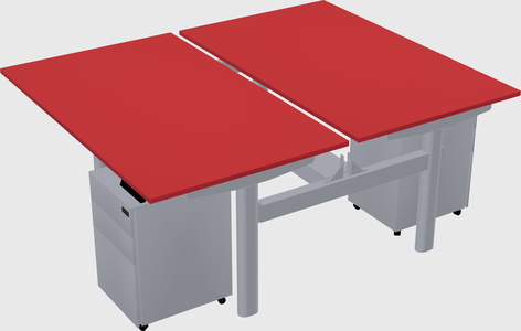 Shared electric desk