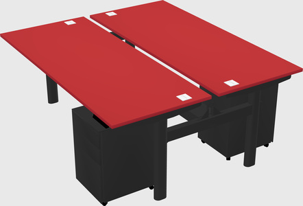 Shared electric desk