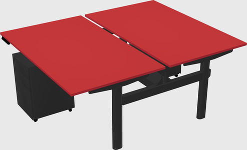 Shared electric desk