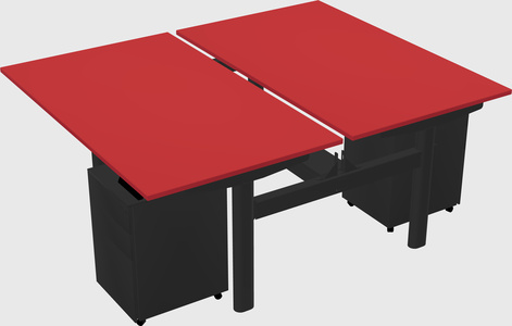 Shared electric desk