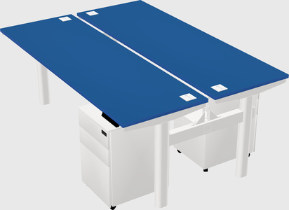 Shared electric desk