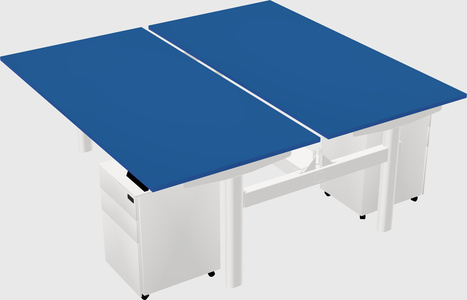 Shared electric desk