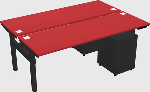 Shared electric desk