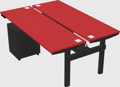 Shared electric desk