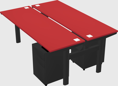 Shared electric desk