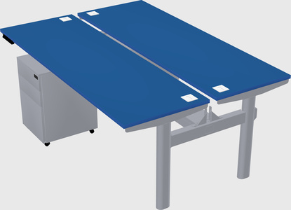 Shared electric desk