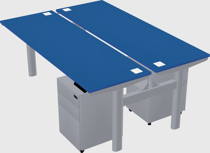 Shared electric desk