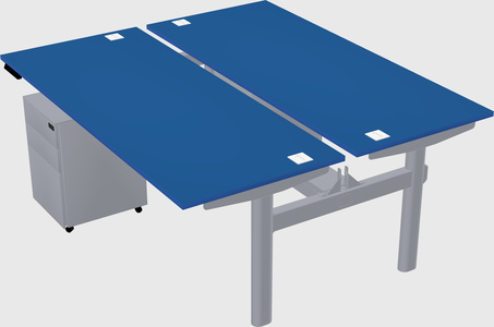 Shared electric desk