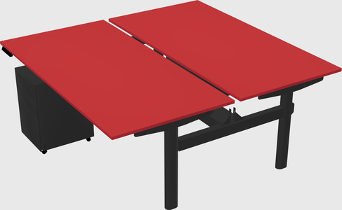 Shared electric desk