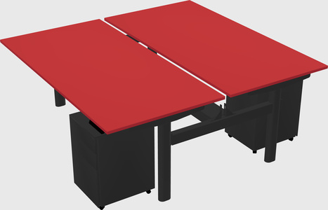 Shared electric desk