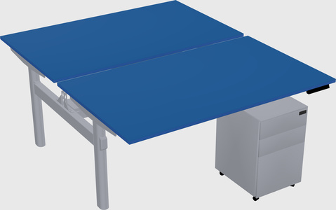 Shared electric desk