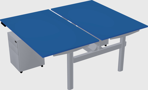 Shared electric desk