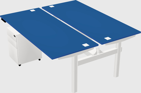 Shared electric desk