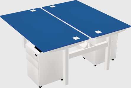Shared electric desk
