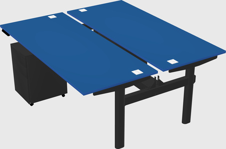 Shared electric desk