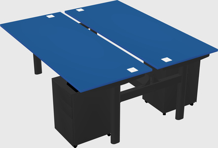 Shared electric desk