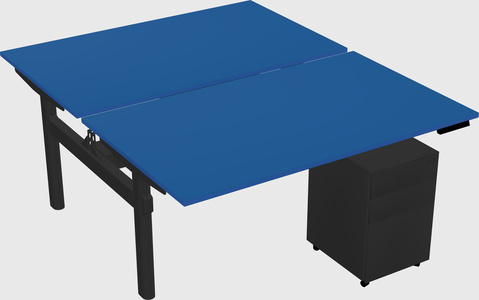Shared electric desk