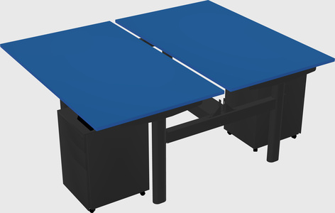Shared electric desk