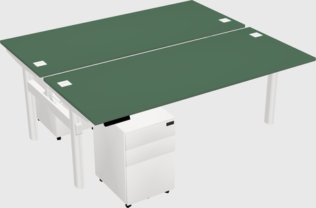 Shared electric desk