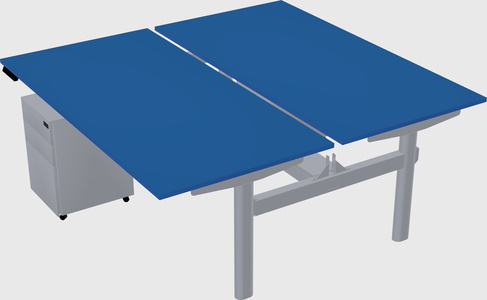 Shared electric desk