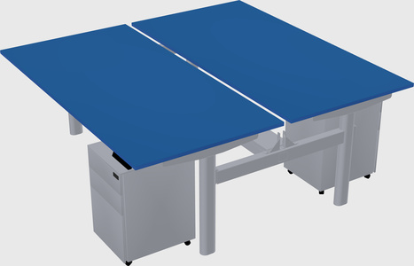 Shared electric desk