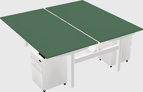 Shared electric desk