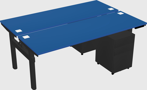 Shared electric desk