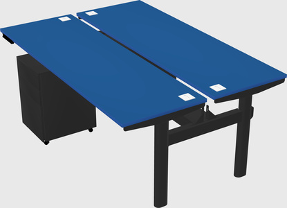 Shared electric desk