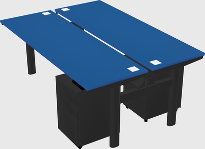 Shared electric desk