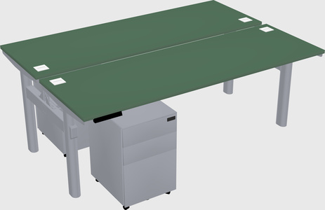 Shared electric desk