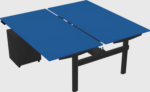 Shared electric desk